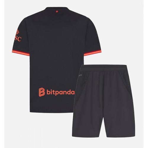 AC Milan Replika Tredje Tröja Barn 2026-27 Kortärmad (+ Korta byxor)